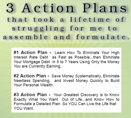 3 action plans for your better life